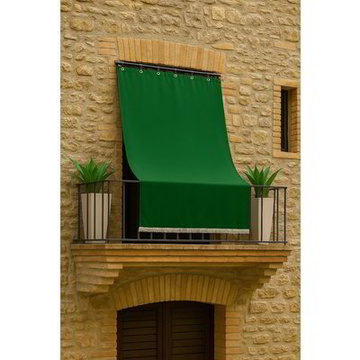 Tenda da sole per porta 140x250 cm - Verde