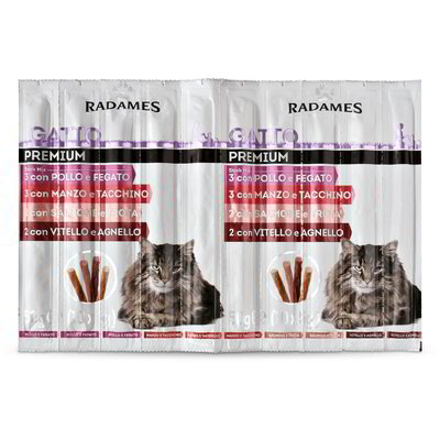 Stick mix Premium per gatti vari gusti