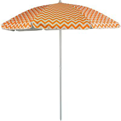 Ombrellone Ø 200cm - Greche arancioni