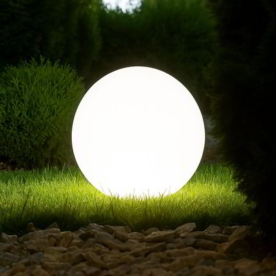 Lampada solare a sfera 40 cm