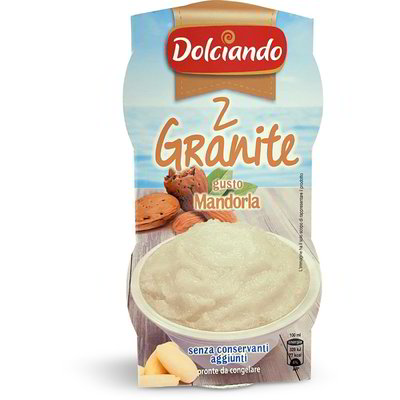 Granita gusto mandorla 2 porzioni