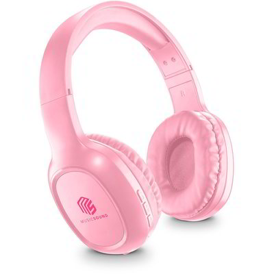 Cuffia bluetooth rosa "Cellular line"