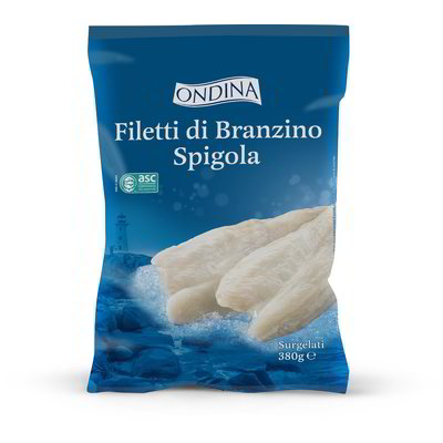 Filetti di branzino spigola surgelati