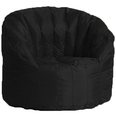 Poltrona imbottita - Nero