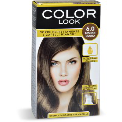 Crema colorante per capelli 6.0 biondo scuro