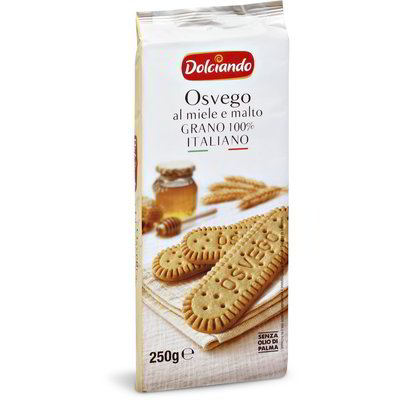 Biscotti Osvego al miele e malto