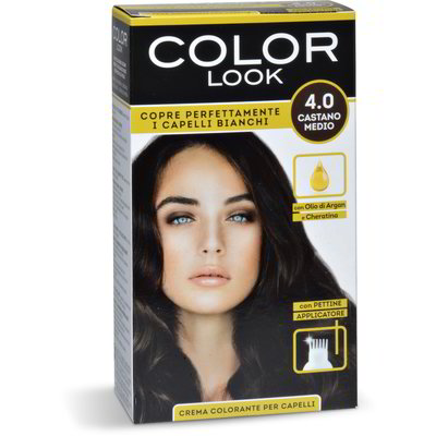 Crema colorante per capelli 4.0 castano medio