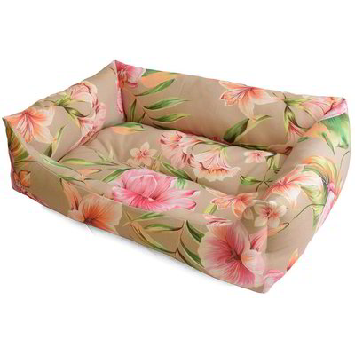 Cuccia rettangolare per animali domestici - Fiori