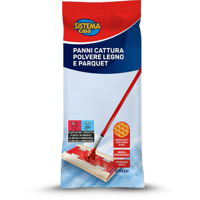 Panni cattura polvere legno e parquet