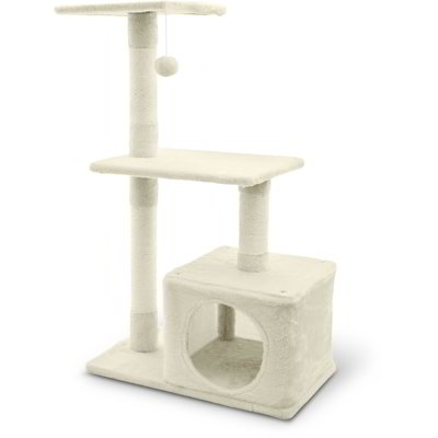 Albero tiragraffi per gatti beige