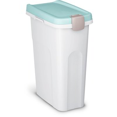 Contenitore per cibo per animali 25L - Azzurro