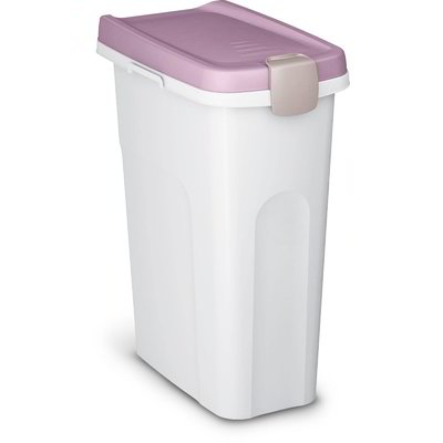 Contenitore per cibo per animali 25L - Rosa