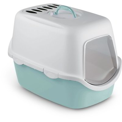 Toilette per gatti con filtro - Azzurro