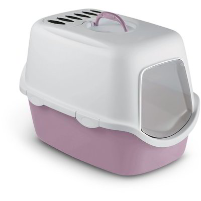 Toilette per gatti con filtro - Rosa