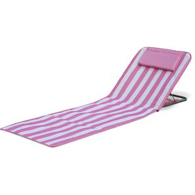 Stuoia multiposizione - Bianco e rosa