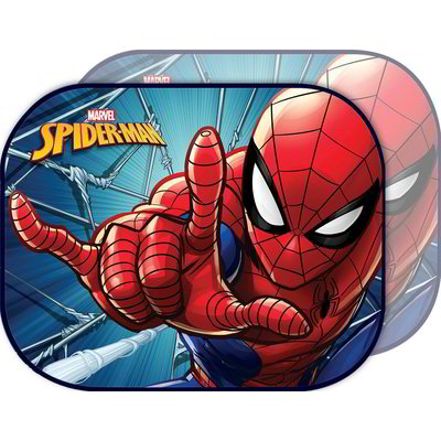 Set 2 tendine laterali per auto "Spiderman"