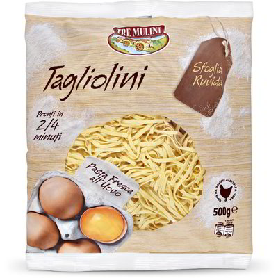 Tagliolini freschi all'uovo
