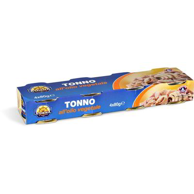 Tonno all'olio vegetale