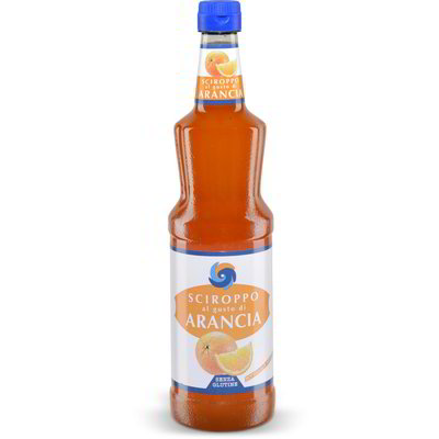 Sciroppo al gusto di arancia