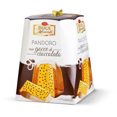 Pandoro con gocce di cioccolato