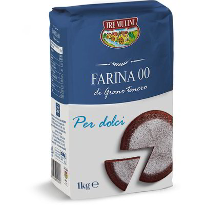 Farina 00 di grano tenero per dolci
