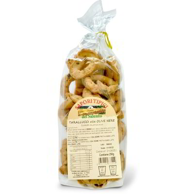 Tarallucci alle olive nere