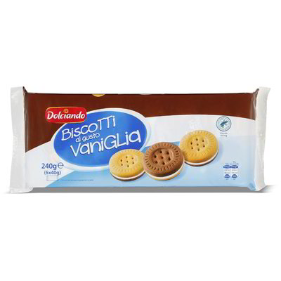 Biscotti al gusto vaniglia