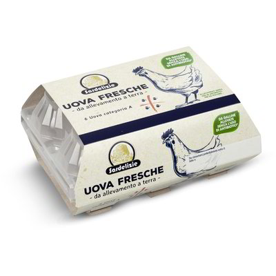 Uova fresche 6 pezzi