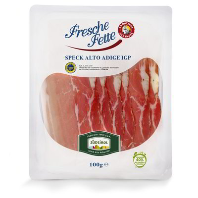 Speck Alto Adige IGP a fette