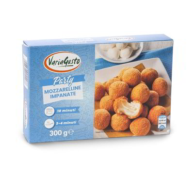 Mozzarelline impanate