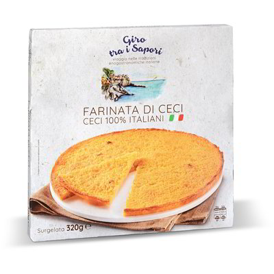 Farinata di ceci surgelata