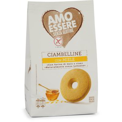 Biscotti ciambelline con miele senza glutine