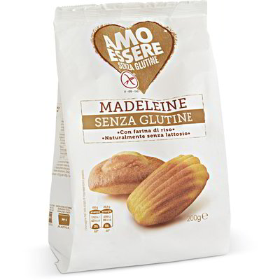 Madeleine senza glutine