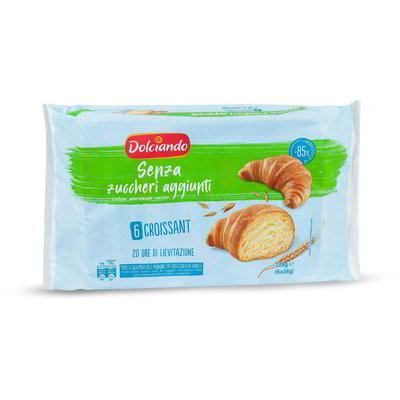 Croissant senza zuccheri aggiunti