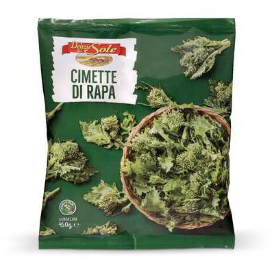 Cimette di rapa surgelate