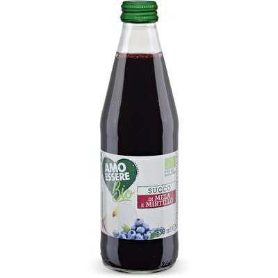 Succo di mela e mirtillo bio