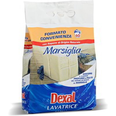 Detersivo in polvere marsiglia per lavatrice