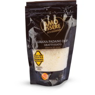 Formaggio Grana Padano DOP grattugiato riserva 20 mesi