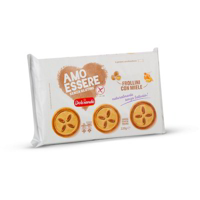 Biscotti frollini con miele senza glutine
