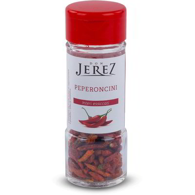 Peperoncini interi essiccati