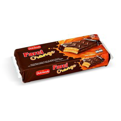 Merendine "Farci Orange" all'arancia e ricoperte al cacao