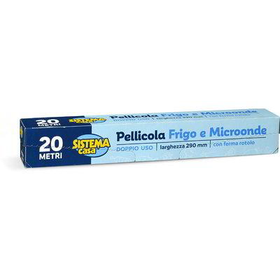 Pellicola per frigo e microonde