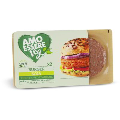 Burger di soia 2 pezzi