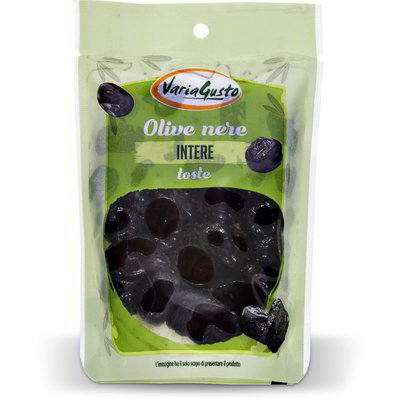 Olive nere intere toste