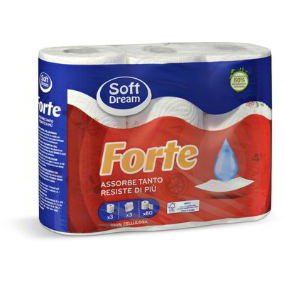 Rotolo asciugatutto forte 3 rotoli