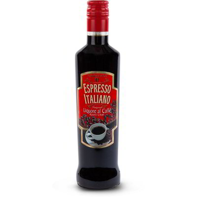 Liquore al caffè espresso italiano