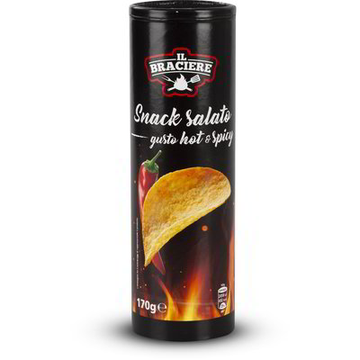 Snack salato gusto hot & spicy