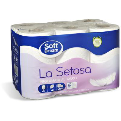 Carta igienica "La Setosa" 12 rotoli