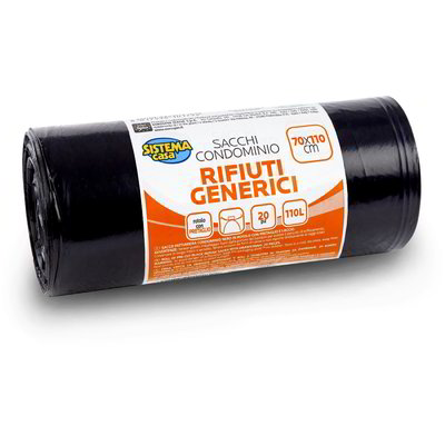 Sacchi spazzatura per rifiuti generici 20 pezzi