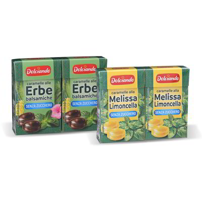 Caramelle senza zucchero vari gusti